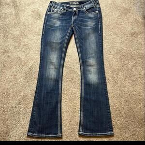 Rock and roll cowgirl 27x32 low rise jeans